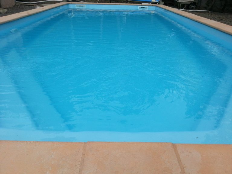 piscine propre après intervention de CMT Piscines